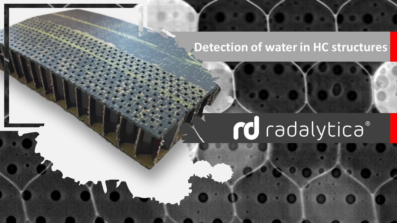 Detection of water in honeycomb structure-Use case